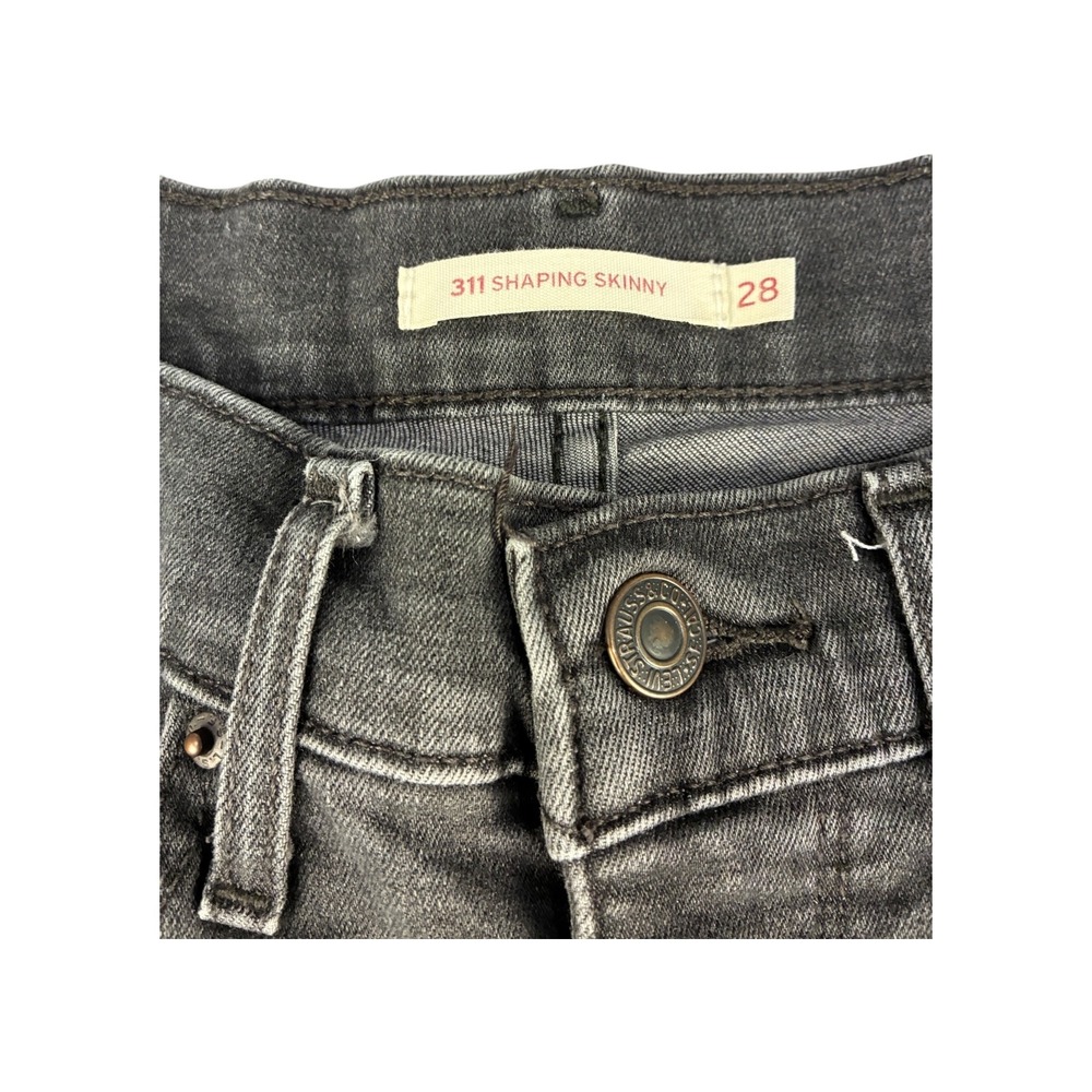 Levi's 311 Shaping Skinny Jeans Dark Wash Women's Size 28 - Picture 3 of 7